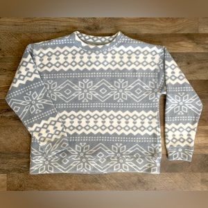 Thread+Supply Snowflake Fleece Pullover